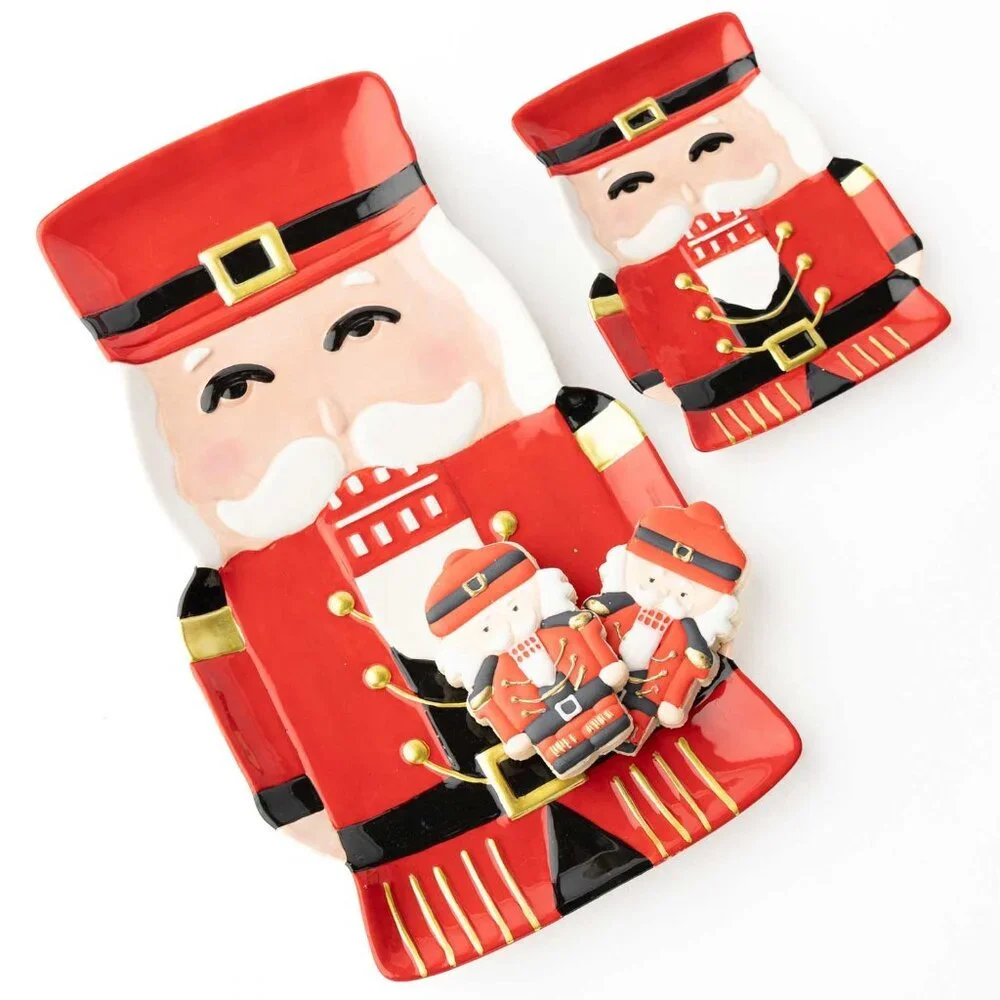 Red Nutcracker Platter - Picture 4 of 4